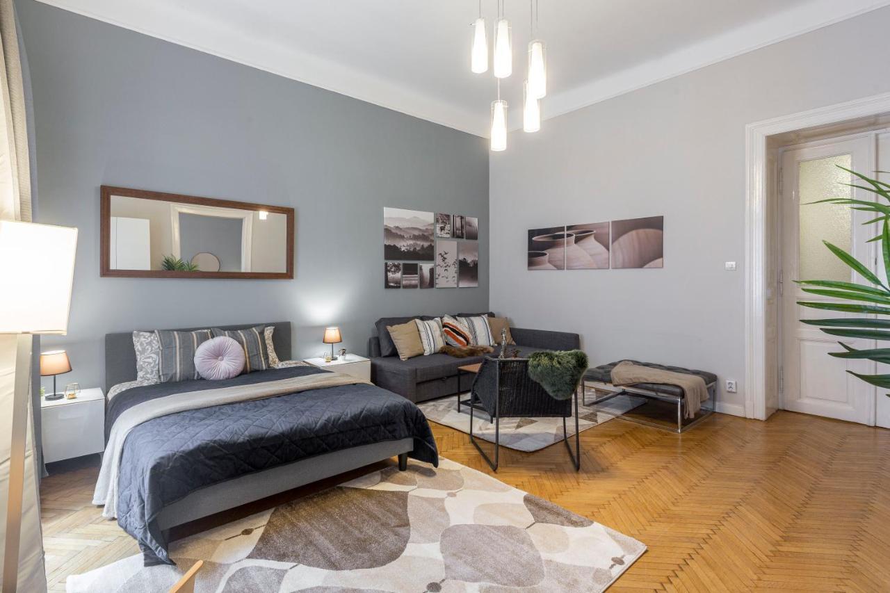Spacious & Cozy Downtown Apartment With Balcony บูดาเปสต์ ภายนอก รูปภาพ